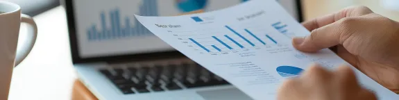 printed document being held in the hand