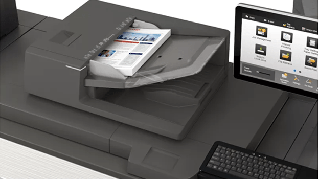 sharp print with print outs